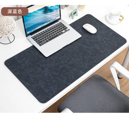 Mouse Pad Impermeável PU Tapete de Mesa Protetor Grande Mousepad Computador Laptop Antiderrapante Fácil de Limpar Tapetes de Teclado