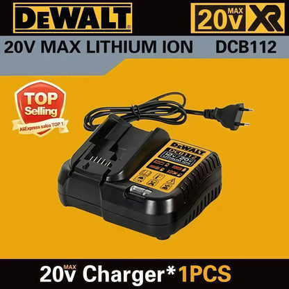 DEWALT Bateria 20V 6AH recarregável de íon de lítio carregador DCB118 Parafusadeira Furadeira Elétrica sem escovas DCD805 ferramenta elétrica
