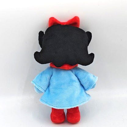 25cm Game Deltarune Aqua Plush Doll Holiday New Blue Kris Stuffed Toys Pillows Thanksgiving Day Gift XMAS PARTY Toys Decoration