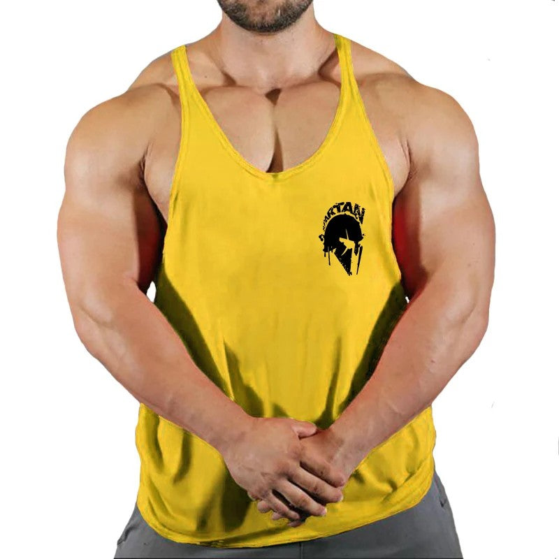 Gym Man Workout Bodybuilding Shirt Men Singlets Stringer Undershirt Vests Tank T