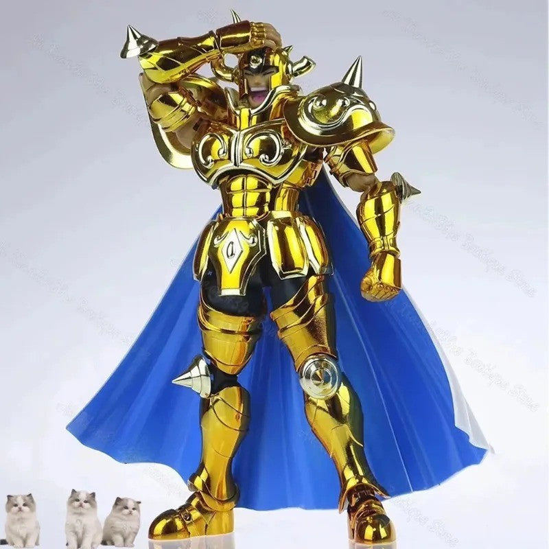 EM ESTOQUE CS Modelo Saint Seiya Myth Cloth EX Sagitário Aiolos/Capricórnio Shura/Gêmeos Saga/Libra Dohko Boneco de Ação