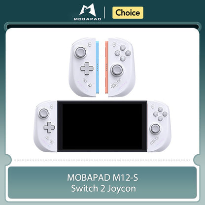 MOBAPAD M12 S Joycon Gaming Controller for Nintendo Switch 2 with TMR Sticks, Mechanical Buttons Joypad for Switch 2 Console