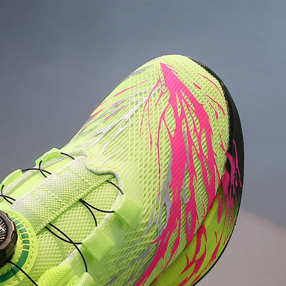 Autumn Sport Shoes For Children Mesh Breathable Teenager Kid's Sneakers Soft-soled Lightweight Boy's Girl's Running Shoes