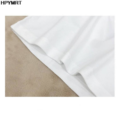 Fashion Summer White Man Tshirt hipster T-shirts Harajuku White Casual Tee Shirt Tops Clothing Men's T Shirts Short Sleeve