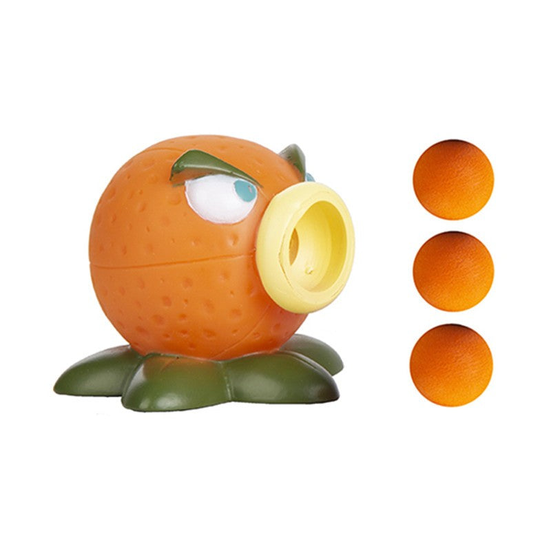 Plantas vs Zumbis Boneco Anime Obstáculo Zumbi Pirata Disparervilha Borracha Dura Borracha Macia Figura de Ação Modelo Jogo de Batalha Presente