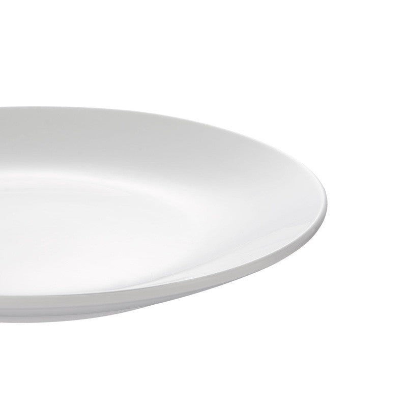12-Piece White Stoneware Dinnerware Set 4 Dishwasher Microwave Safe Elegant Tableware Bowls Plates Ideal Formal Casual Use