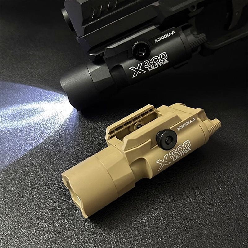 High-power Flashlight X300U-A Multi-Functional Tactical Light Fits 20mm Rail For Toy Airsoft Guns Hunting CS Matches & Wargames