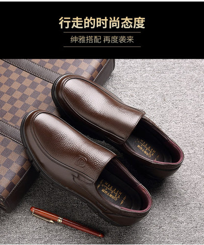 Handmade Shoes Genuine Leather Casual Shoes For Men Flat Platform Walking Shoes Outdoor Footwear Loafers Breathable Sneakers