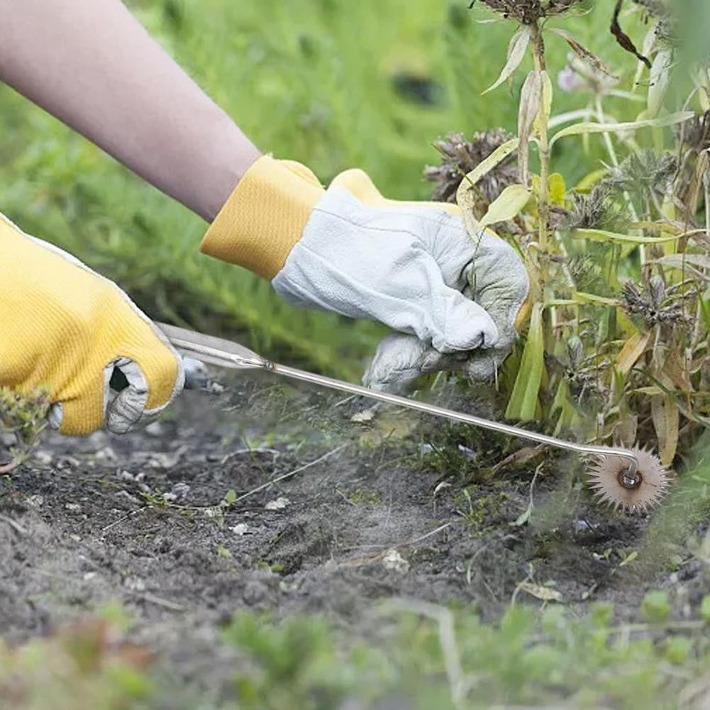 Weeding Tool Root Rake Small Handheld Garden Fork For Digging Loosening Soil & Removing Weeds Gardening Tool For Herb Harvesting