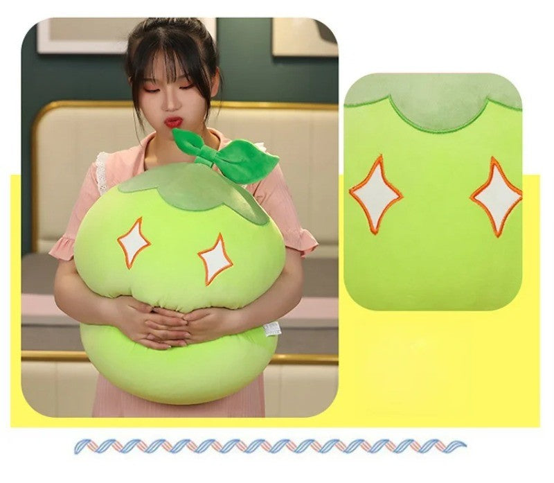 Genshin Slime Plush Throw Pillow Cute Genshin Impact Stuffed Cushio Sofa Decorative Throw Pillow Sleeping Back Cushion Decor