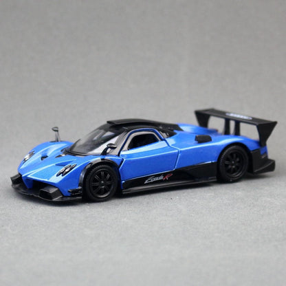 1/36 Pagani Zonda R Super Sport Racing RMZ CiTY 5'' Toy Car Model for Children Diecast Miniature Collection Gift For Boys Kid