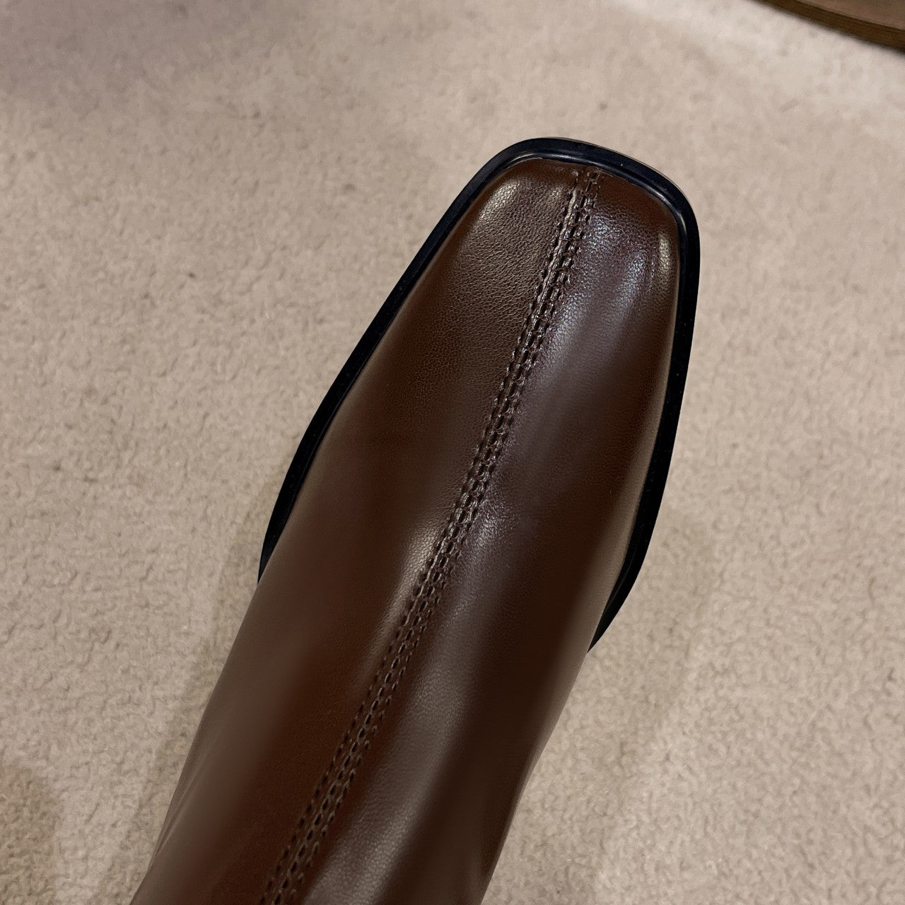 High Quality High Heel Boots Women Leather Winter Boots Women Comfortable Warm Fur Women Ankle Boots Shoes Black Brown D159