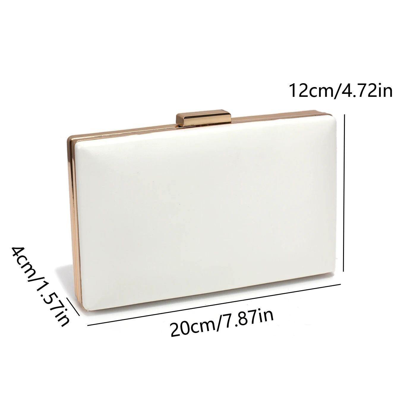 PU Fashion Female Evening Bags Golden Luxury Small Clutch Chain Shoulder Flap Design Handbags Purse