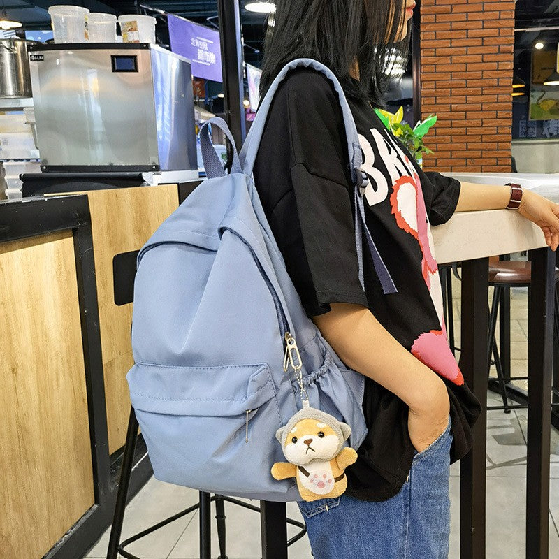 Mochila Personalizada com Nome em Nylon Leve e Prática, Presente Ideal para Volta às Aulas Uso Diário Atividades ao Ar Livre