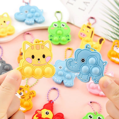 10/30/50/100pcs Animal Bubble Pressing, Pressing, Rebounding, Stress Relieving, Healing Small Items Stress Relief Toys Squeeze