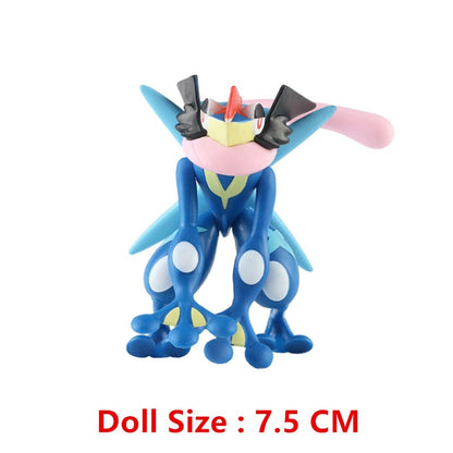 Pokémon Anime Figures Gelo Eevee Pikachu Dragão Voador Coleção Figura Brinquedos de Ação Fofos Modelo Pok é mon Presentes de Aniversário Infantis