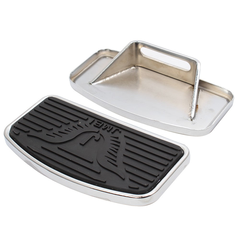 Descanso de Pé Ajustável para Passageiro de Motocicleta - Pedaleira Estilo Plataforma Ajustável para Harley Dyna Electra Glide