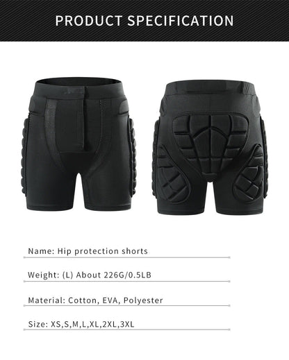 Motorcycle Shorts Skating Hip protector MTB Motocross Hip Paddeds Skiing Snowboard Shorts Protective Gear