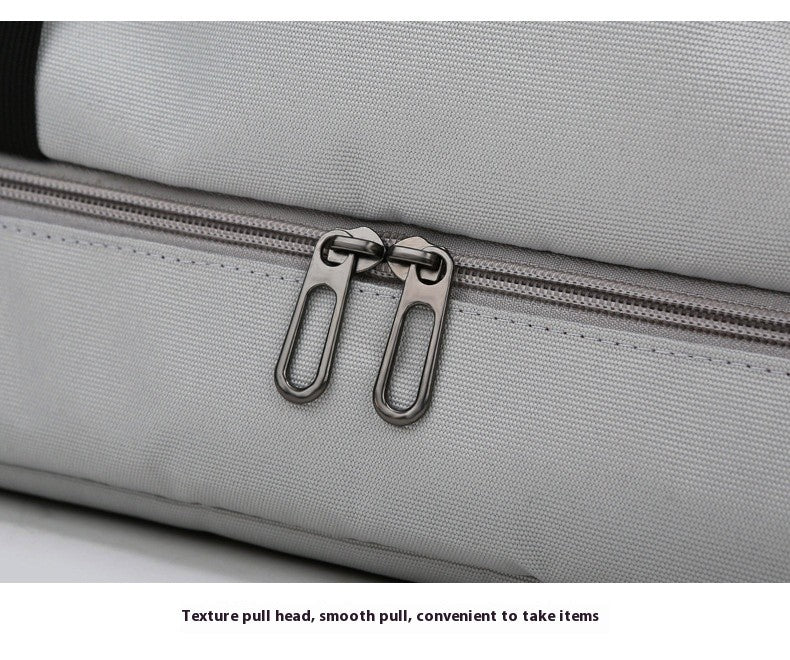 Mala de Viagem Esportiva de Grande Capacidade Bolsa de Viagem de Curta Distância Portátil Bolsas de Fitness Bolsa de Ombro Transversal Bolsas Masculinas Esportivas Impermeáveis ​​B