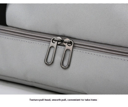 Mala de Viagem Esportiva de Grande Capacidade Bolsa de Viagem de Curta Distância Portátil Bolsas de Fitness Bolsa de Ombro Transversal Bolsas Masculinas Esportivas Impermeáveis ​​B
