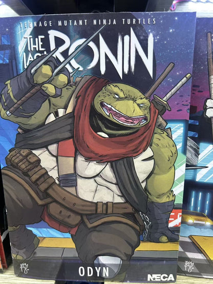 NECA Tartarugas Ninja Mutantes Adolescentes O Último Ronin Ultimate Yi Odyn Moja UnoRe-Evolution Boneco de Ação
