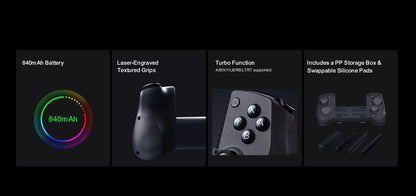GameSir X5s Wireless Mobile Gaming Controller Bluetooth 2.4GHZ Connection Lightweight Design Hall Effect, No-Drift, App Customization