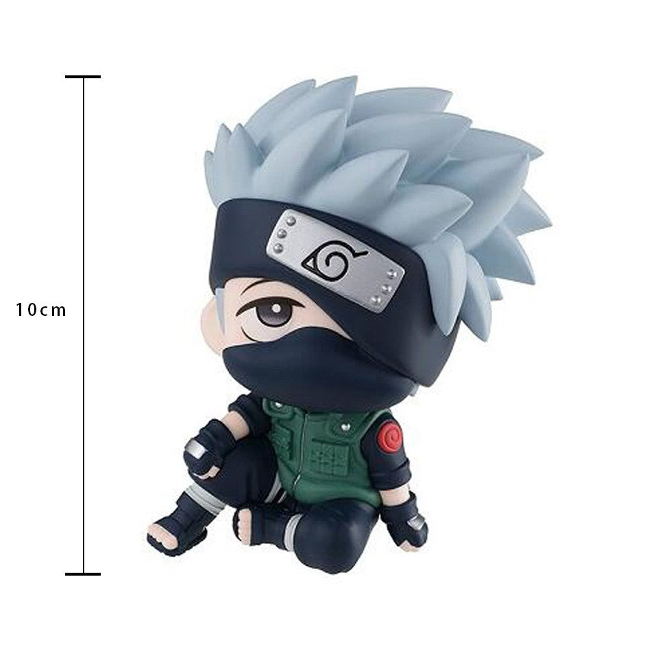 Nova Figura de Anime Naruto de 10CM Uzumaki Naruto Kakashi Uchiha Sasuke Itachi Brinquedos Fofos Q Figurals Modelo de Estatueta de Ação Presente