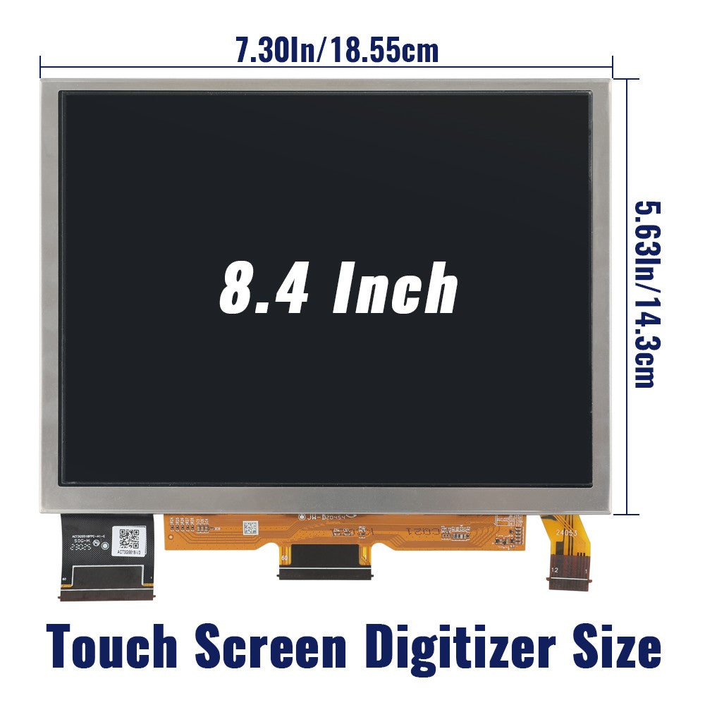 Tela LCD Uconnect 4C de 8,4 polegadas TDO-XGA084 para rádio navegador Jeep Grand Cherokee 2018-2024 TDO-XGA08400001