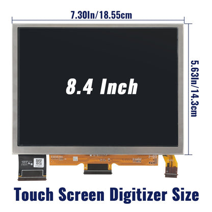 Tela LCD Uconnect 4C de 8,4 polegadas TDO-XGA084 para rádio navegador Jeep Grand Cherokee 2018-2024 TDO-XGA08400001