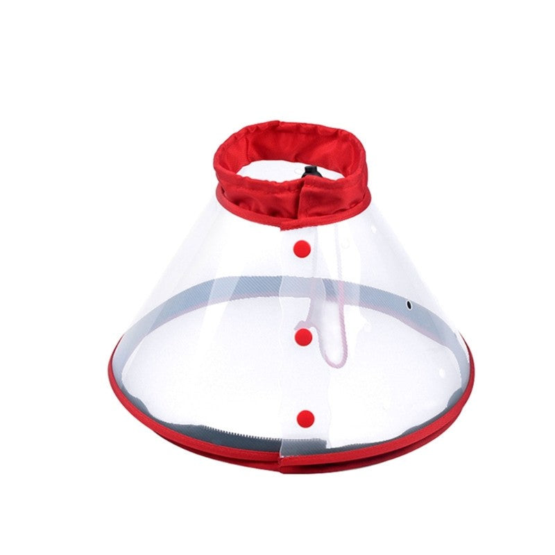 Máscara de Resgate para Cães com Cordão Ajustável, Máscara de Anestesia Transparente para Cães, Antimosca, Material de Banho e Tosa para Animais de Estimação