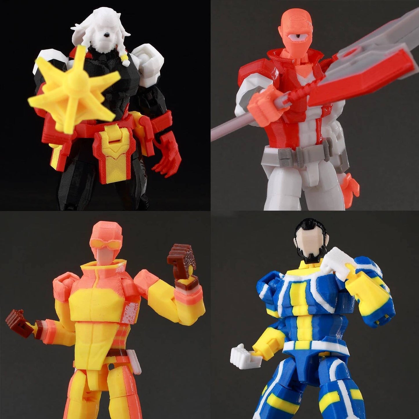 9L3D Sortudo 13 Invencível Menino Conquistador? Boneco de Ação Omni Impresso em 3D Modelo de Anime Articulado Colecionável Brinquedo Presente Fã