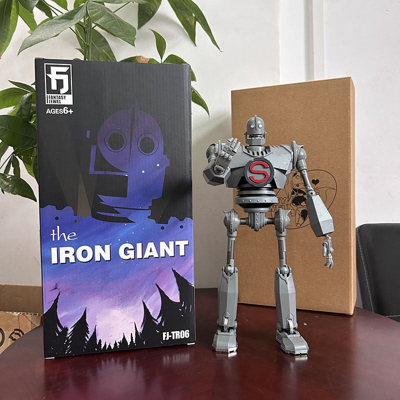 30 CmO Gigante de Ferro Figura O Gigante de Ferro Selecione o Modelo de Batalha Peças de Liga de Ação Figura Modelo Robô Brinquedos Colecionáveis Presentes de Aniversário