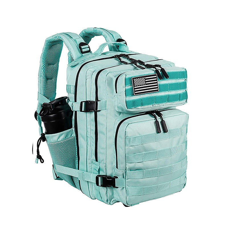 LHI Mochila Tática 45L/35L/25L para Homens e Mulheres, À Prova D'Água, Bolsa de Ginástica para Atletas, Mochila de Viagem para Caminhada ao Ar Livre com Porta-Garrafas