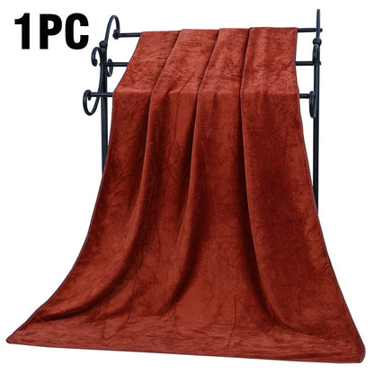 180x200cm Super thick Microfiber Bath Towels – Super Absorbent, Soft, Fast Drying and Oversized Bath Lines Multip Grey towel