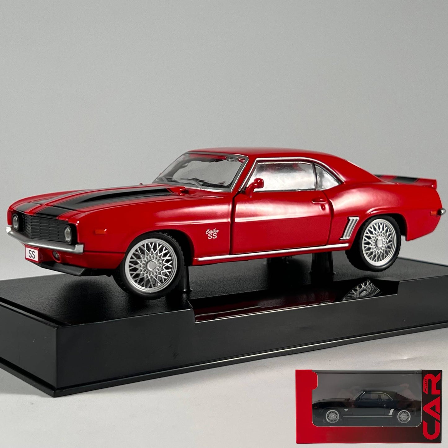 1:32 Chevrolet Camaro SS 350 1969 Super Carro Esportivo Clássico Liga Diecast Modelo de Carro Veículos em Miniatura Enfeites de Alta Simulação