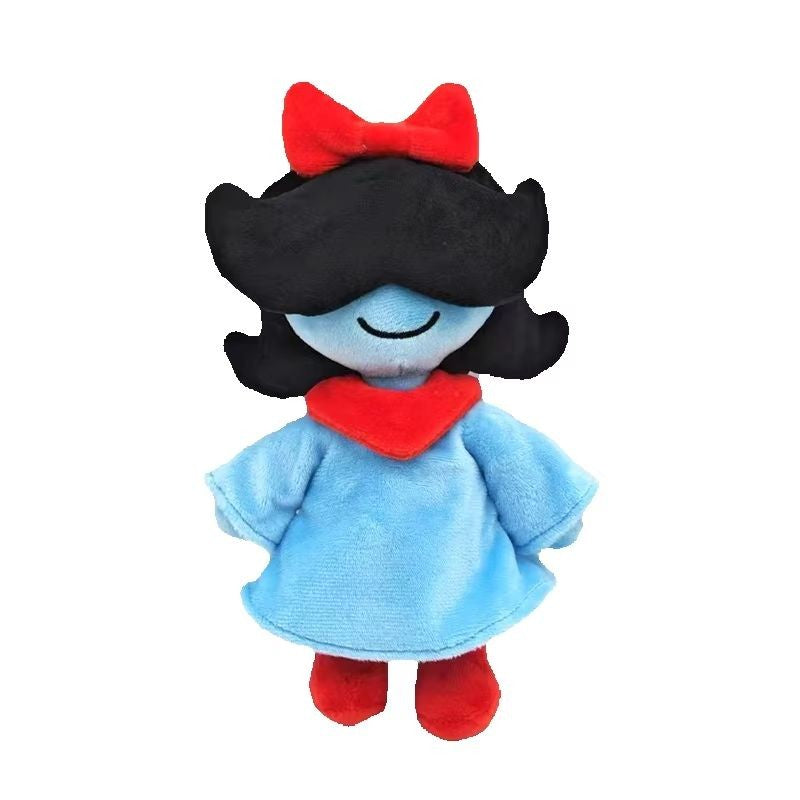25cm Game Deltarune Aqua Plush Doll Holiday New Blue Kris Stuffed Toys Pillows Thanksgiving Day Gift XMAS PARTY Toys Decoration