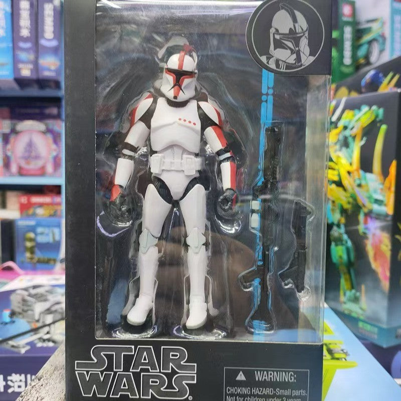 Star Wars The Black Series Boba Fett Clone Trooper Sergeant First Order Stormtrooper Du Premier Ordre 6 Inch Action Figure Toys