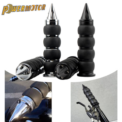 Para motocicleta Harley Davidson Cruiser 25mm guidão punho para Suzuki Boulevard M109R acessórios de motocicleta