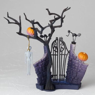 Original Véspera de Natal Jack Skellington Noite Luminosa Action Figures Decoração de Quarto Presente de Natal Presente de Halloween Brinquedos
