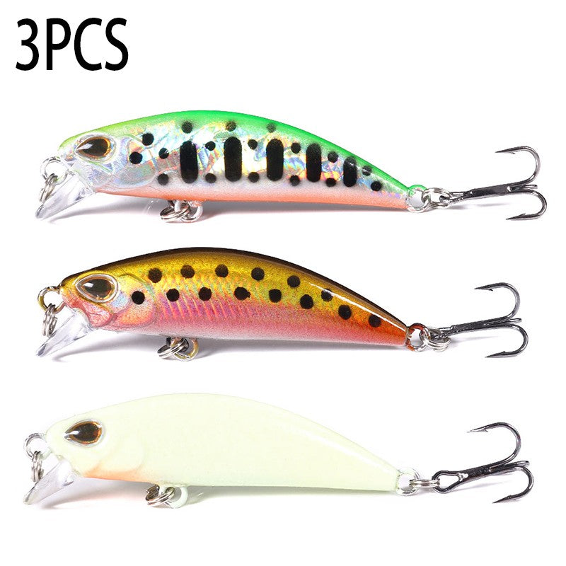 1Pcs 5.8Cm 5.4g Pesca Jerkbait Lure Sinking Minnow Fishing Lures Hard Bait Black Minnow Wobbler Fishing Tackle