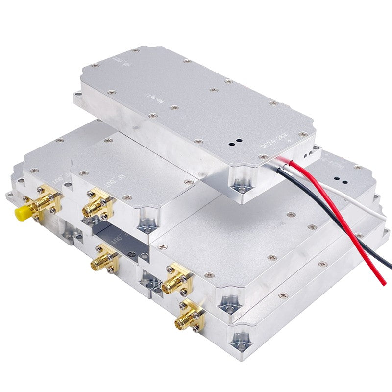 Módulos de RF sem fio de 50W 300-400MHZ 550-680MHZ 950-1050MHZ 1050-1150MHZ 1300-1400MHZ 2000-2200MHZ 2500-2700MHZ 5.8G