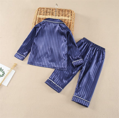 Conjunto de Roupas de Bebê Primavera Outono Meninos Pijama Infantil Camisa Manga Longa Calça 2 Peças/Conjuntos Roupa de Dormir para Crianças Fantasia Infantil