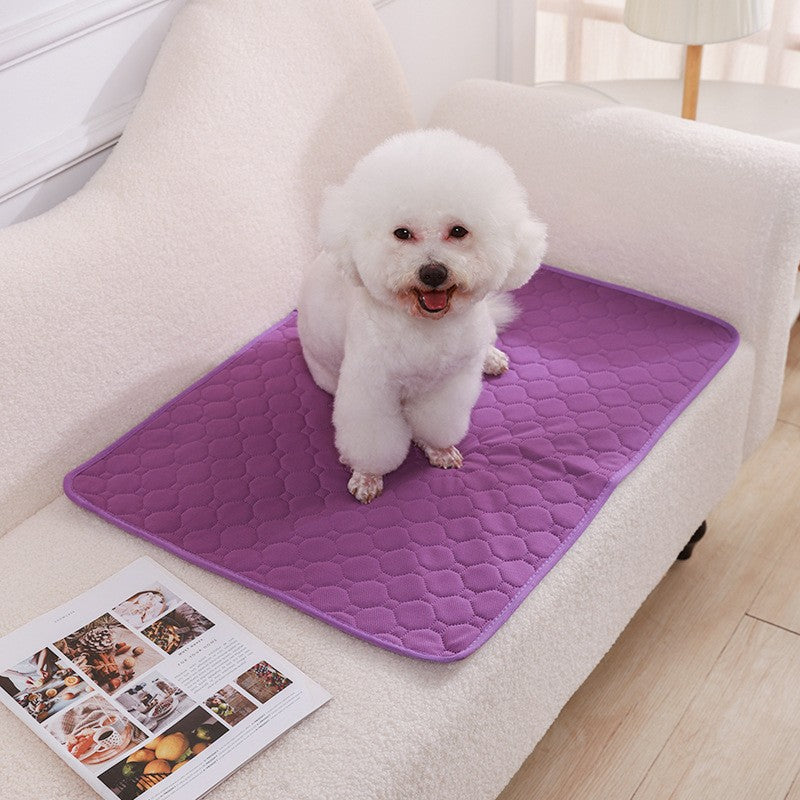 Tapete Higiênico Reutilizável Para Cães Almofada Lavável Para Cães Almofada De Treinamento À Prova D'água Tapete Absorvente De Urina Para Assento De Carro Chão Sofá