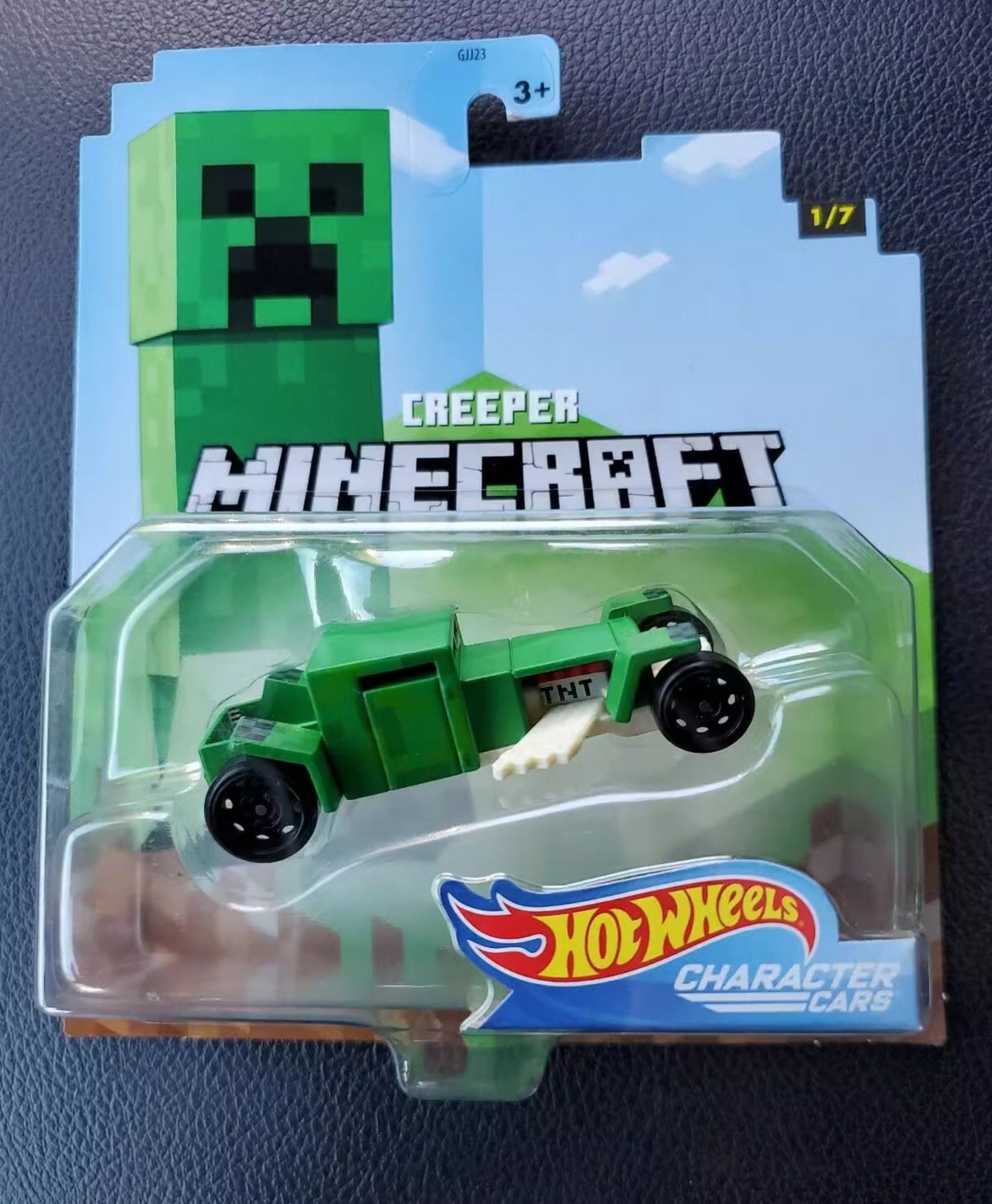 Hot Wheels Minecraft Series Genuínos, Carrinho de Brinquedo, Ornamento de Mesa, Colecionáveis, Presentes de Feriado, Em Estoque