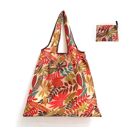 Reusable Shopping Large Bag Foldable Eco Tote With Pouch For Grocery Gym Office Supplies Beach Gear School Toys Storage Bags