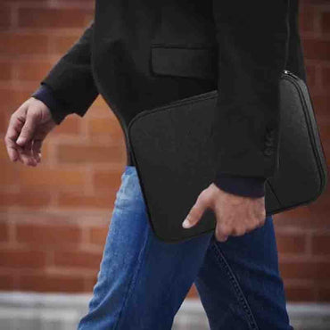 IPad Tablet Bag For Outdoor Use Simple Solid Color Storage Protective Case Travel Portable Handheld Inner Bag Tablet Storage Bag