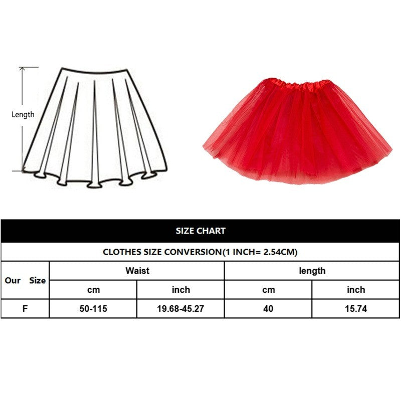 Tulle Skirt Women's Tutu Skirt 50s Rockabilly Petticoat for Carnival Costumes Tutu Underskirt Dance Skirt Ballet Skirt Cosplay