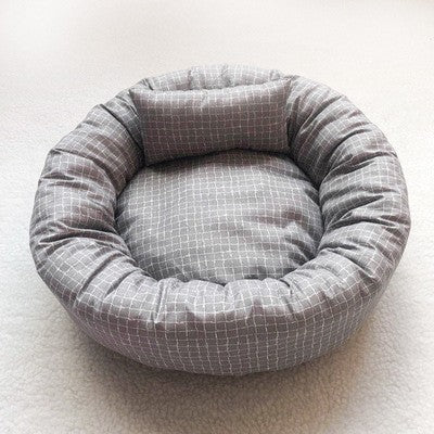 Cama para Pets para Todas as Estações - Tapete para Gatos e Almofada para Cães de Verão com Acolchoamento de Algodão | Móvel Versátil para o Conforto e Descanso Interno do seu Pet