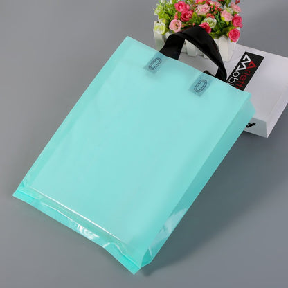 50 supermarket shopping bags clothing store plastic bags personalized advertising tote bags party gift bags custom printed logo