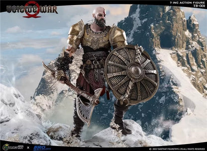 ?Em estoque?Takehat Brotoys Tb001 God Of War Kratos Bonecos de Ação Anime Modelo Brinquedos Coleção Presentes